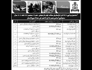 پاکستان نیوی جابز اپلائی کریں